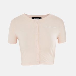 ✨ $2/30 NWT Peach Missguided Crop Top